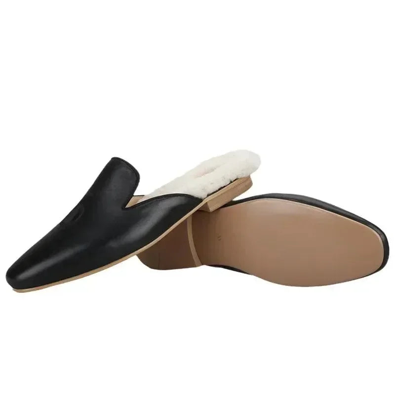 Women Casual Slipper Loafers - Slip-On Flat Shoes