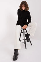 Women Classic Solid Turtleneck Sweater