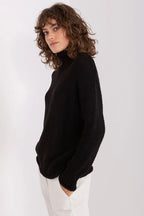 Women Classic Solid Turtleneck Sweater