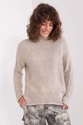 Women Classic Solid Turtleneck Sweater