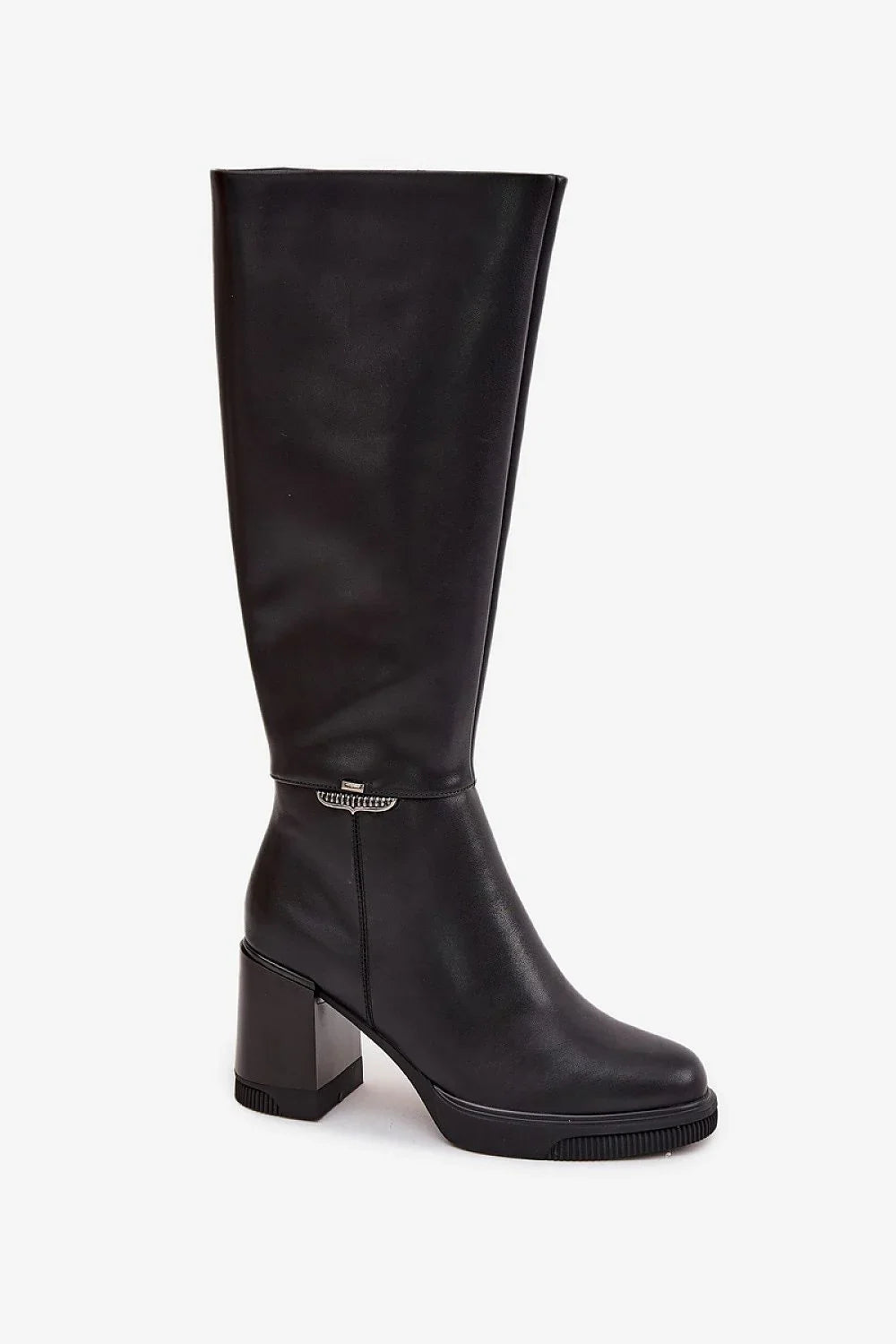 Women Heel Boots - High Block Shoes