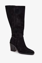 Women Heel Boots - High Block Shoes