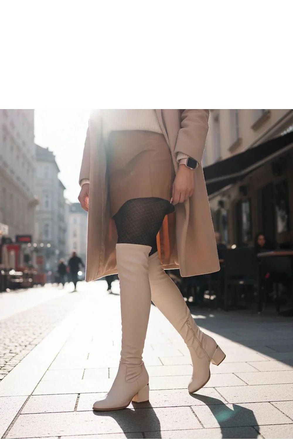 Women Heel Boots - High Block Shoes