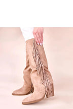 Women Heel Boots - High Block Shoes