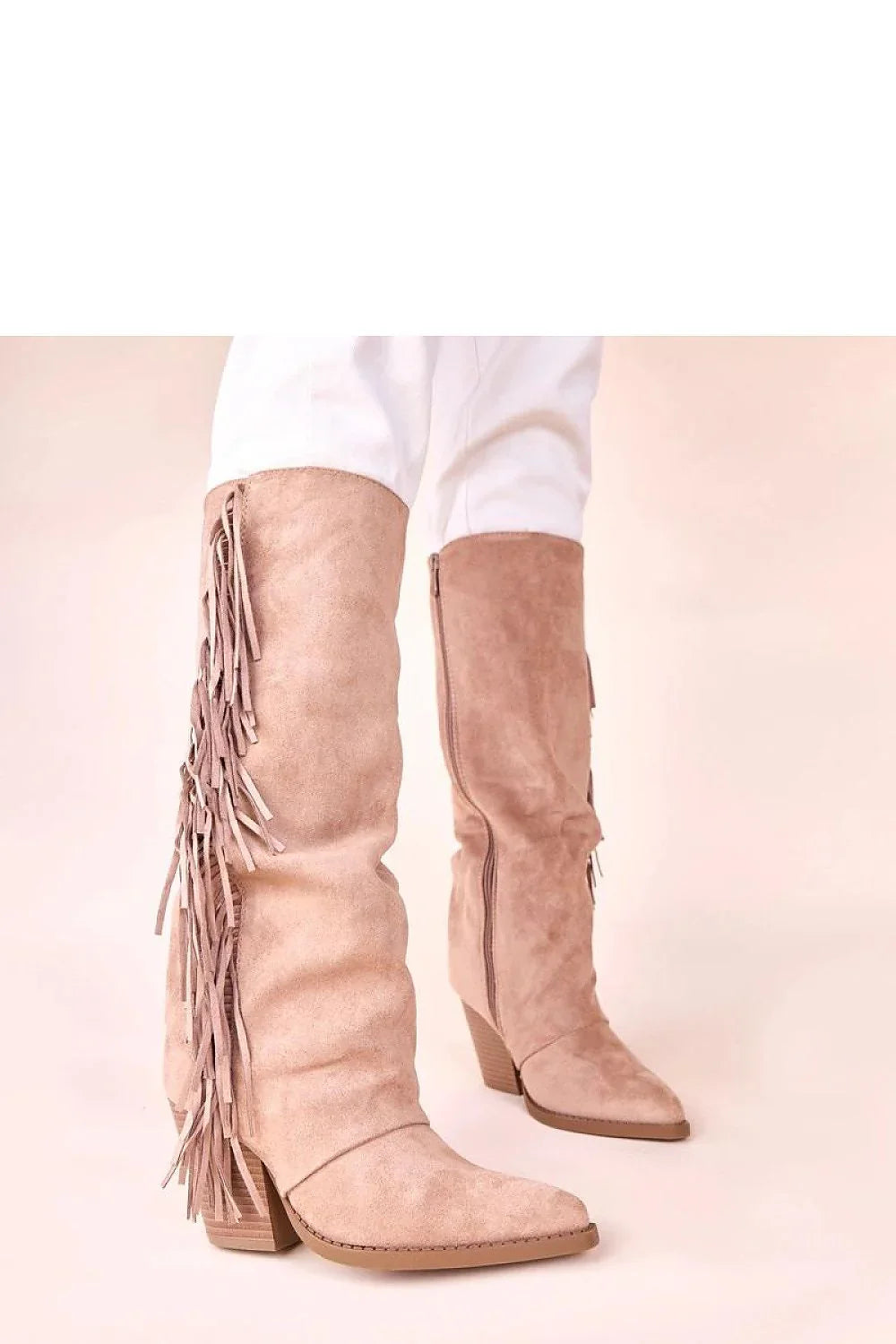 Women Heel Boots - High Block Shoes