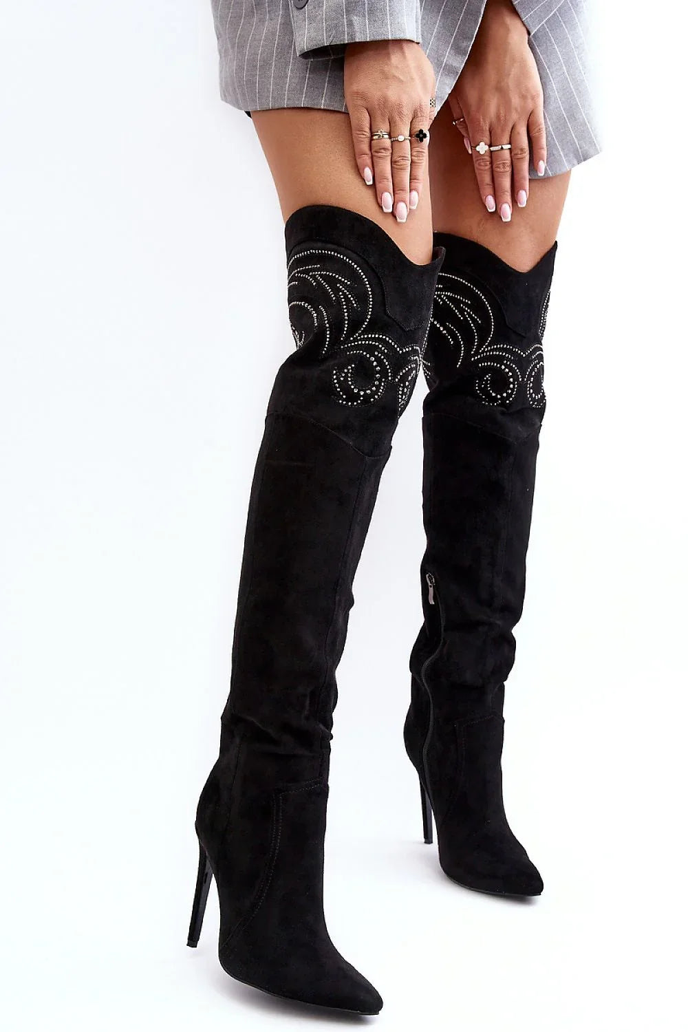 Women Heel Boots - High Stiletto Shoes