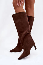 Women Heel Boots - High Stiletto Shoes