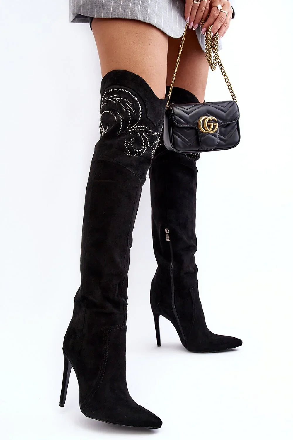 Women Heel Boots - High Stiletto Shoes