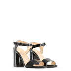 Women Made in Italy Patent Leather Block Heel Shoes