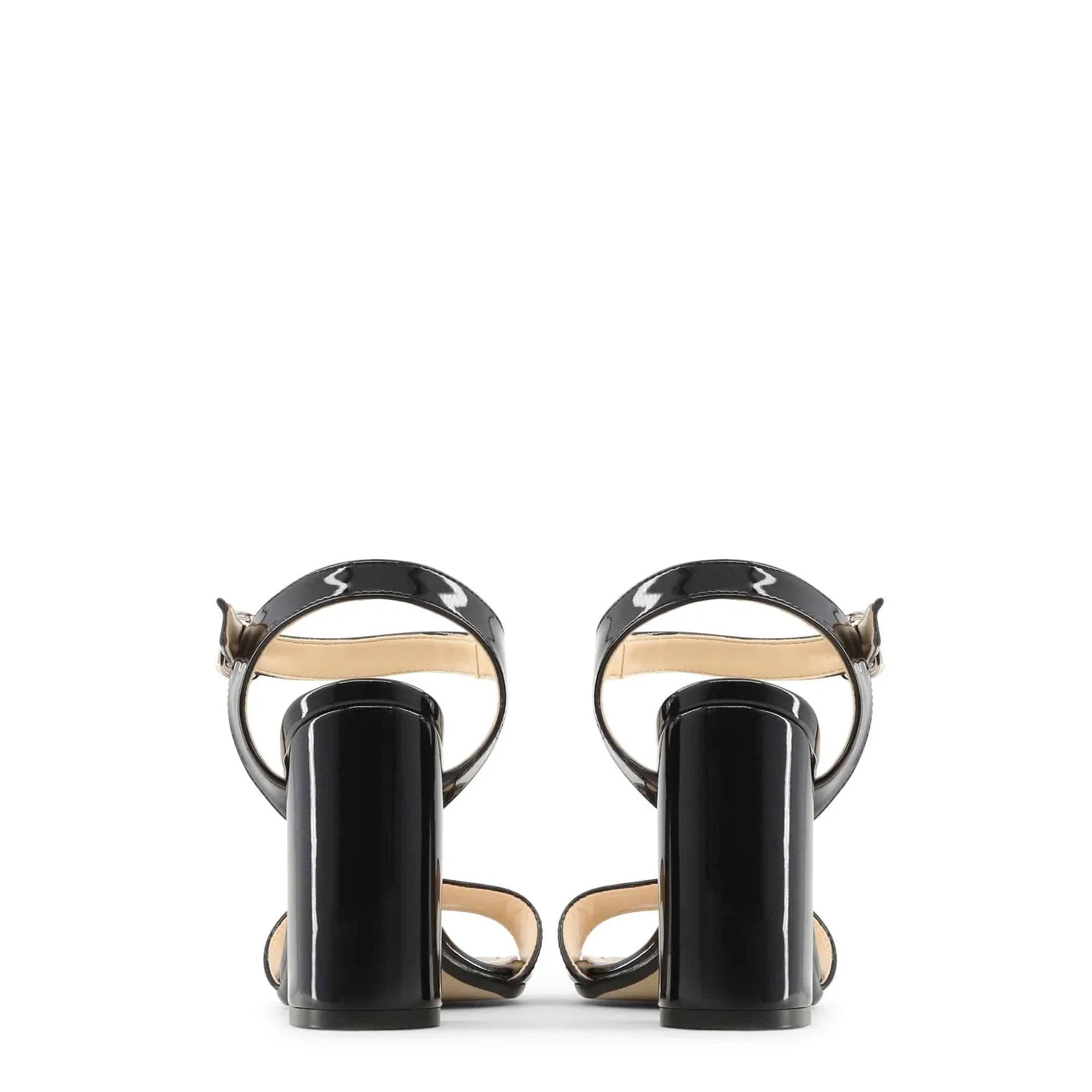 Women Made in Italy Patent Leather Block Heel Shoes