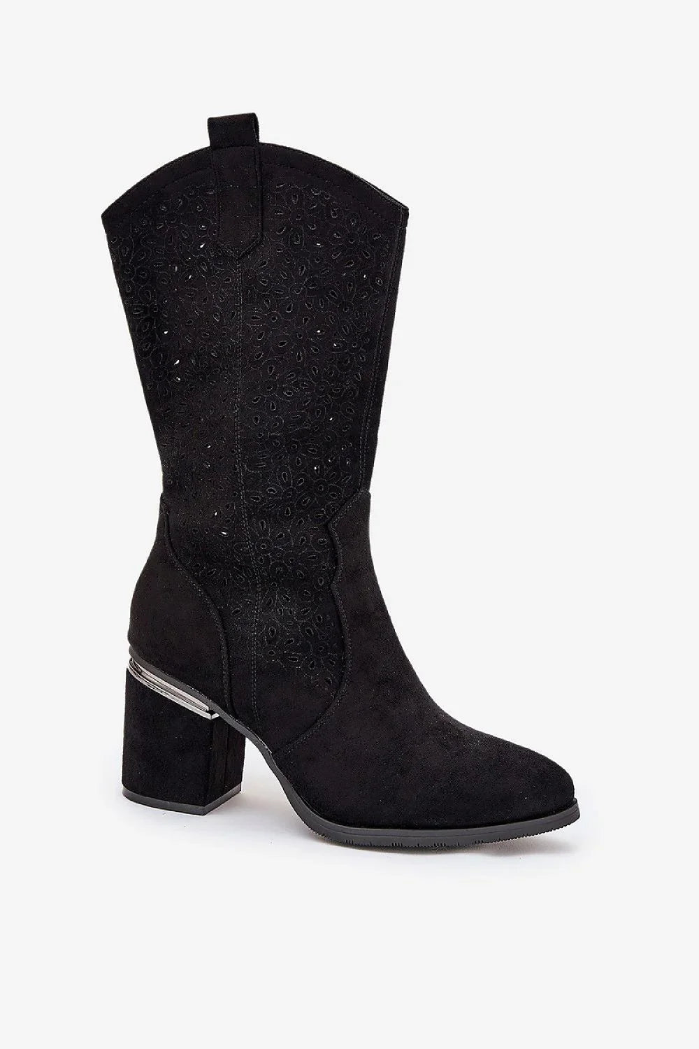 Women Open Work Boots - High Block Shoes