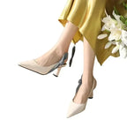 Women Pointed Toe High Heel Sandals