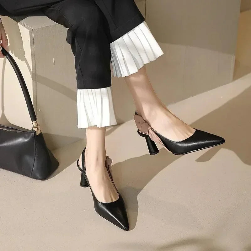 Women Pointed Toe High Heel Sandals