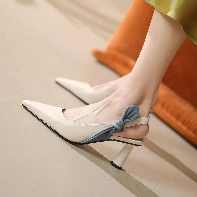 Women Pointed Toe High Heel Sandals