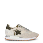 Women Sneakers - Athletic Platform Retro Low-Top Sneakers Shoes