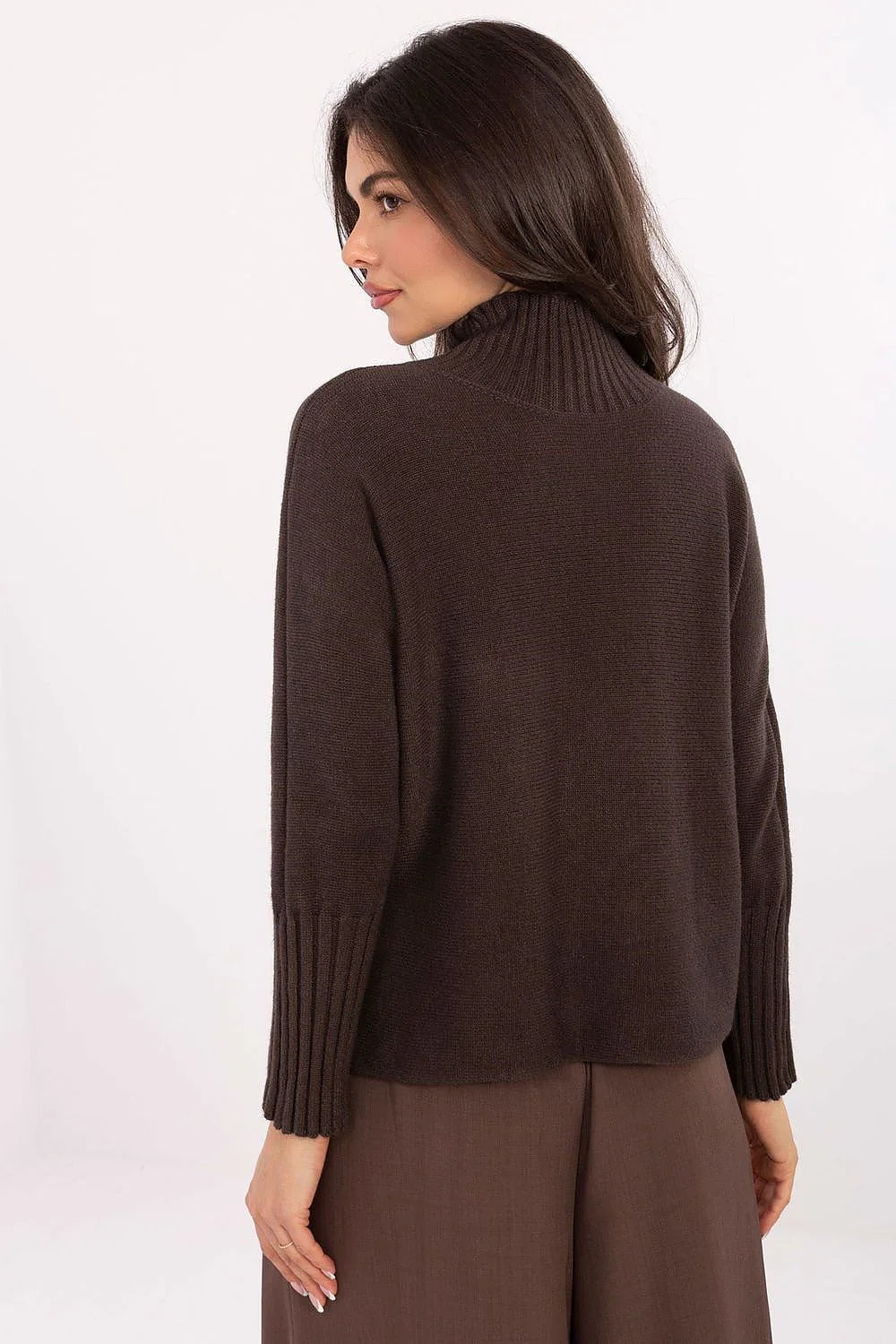 Women Soft Viscose Turtleneck Sweater