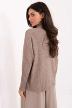 Women Soft Viscose Turtleneck Sweater