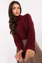 Women Soft Viscose Turtleneck Sweater