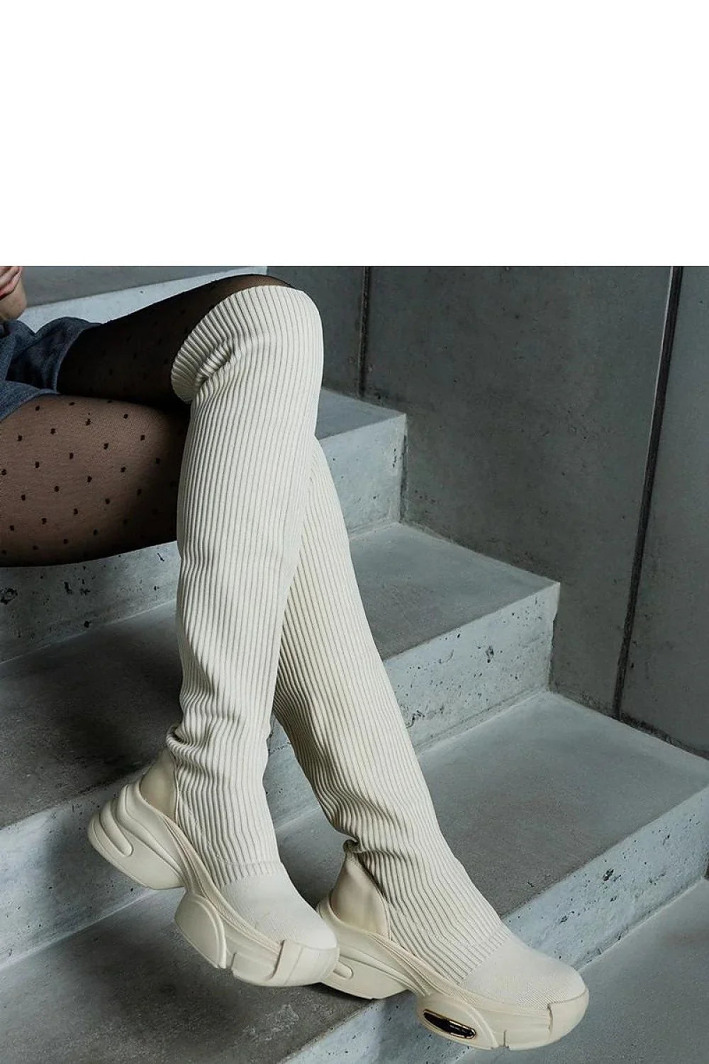 Women Thigh High Boots - High Platform Shoes