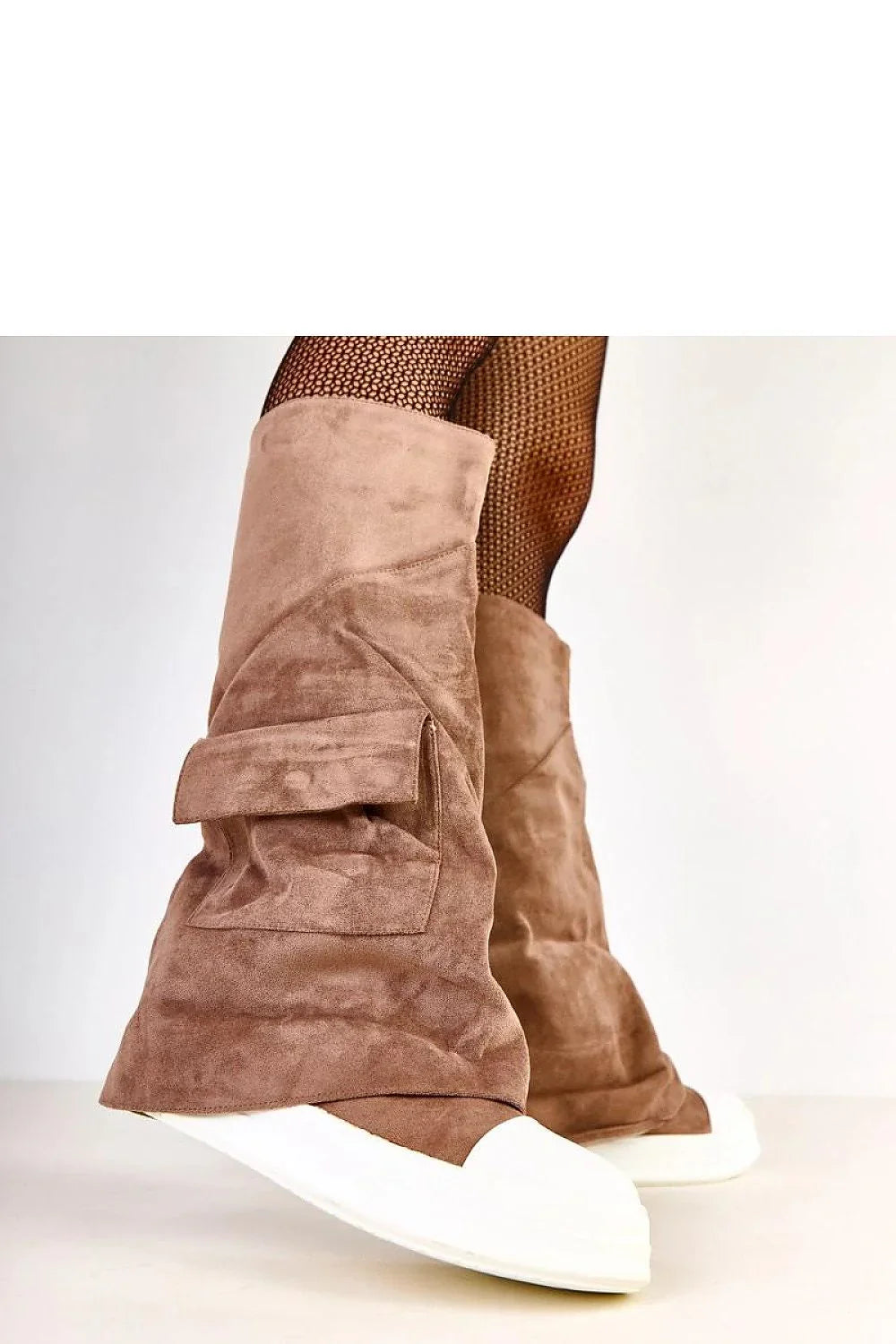 Women Thigh High Boots - Low Platform Shoes