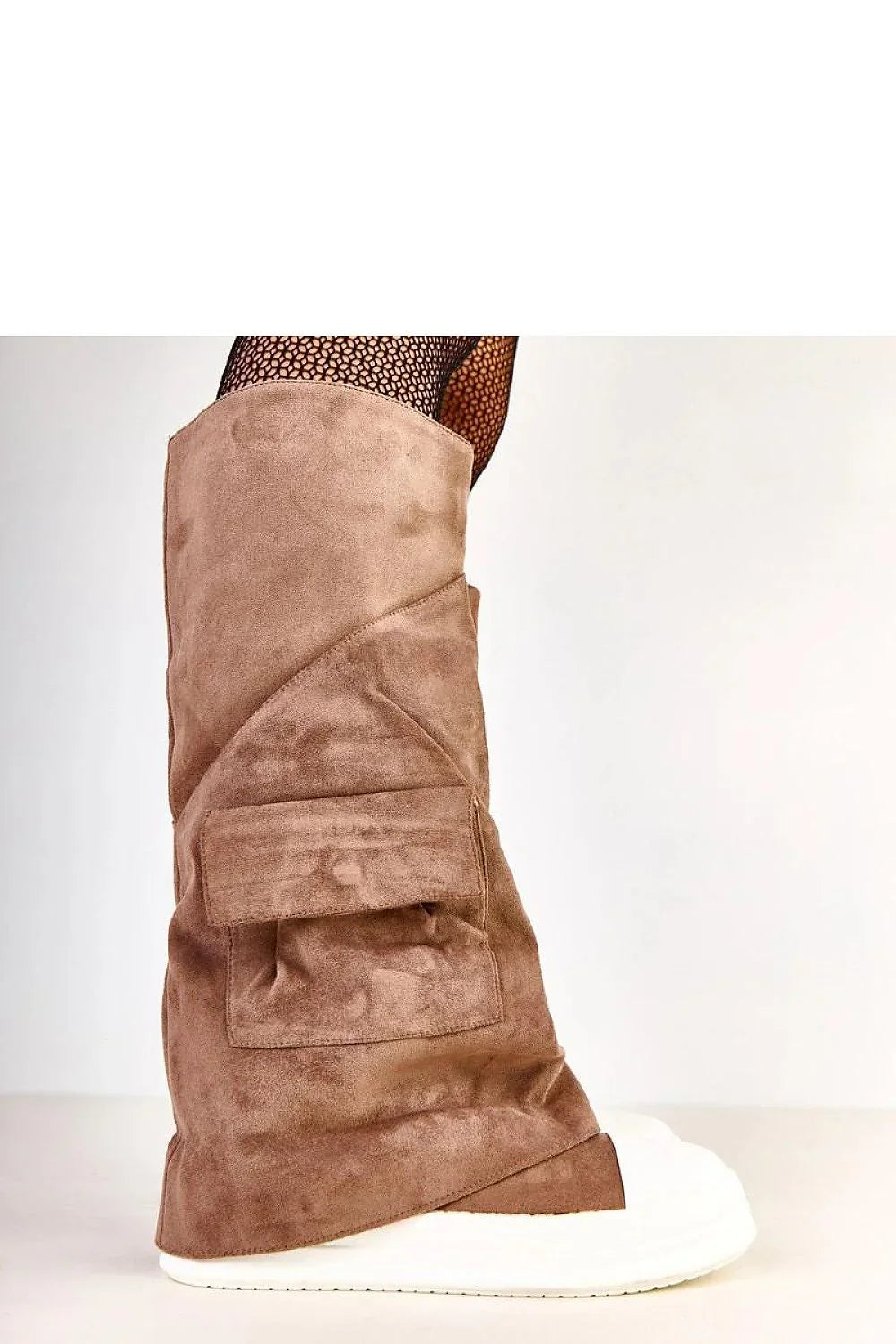 Women Thigh High Boots - Low Platform Shoes