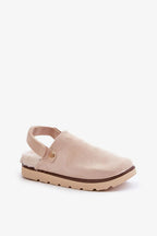 Women Velcro Adjustable Winter Slippers