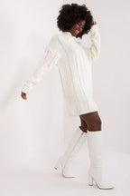 Women's Above Knee Day Dress – Relaxed With Long Sleeves