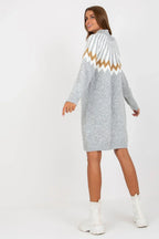 Women's Above Knee Day Dress – Relaxed With Long Sleeves