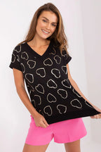Women's Casual Blouse - Solid Hip Length