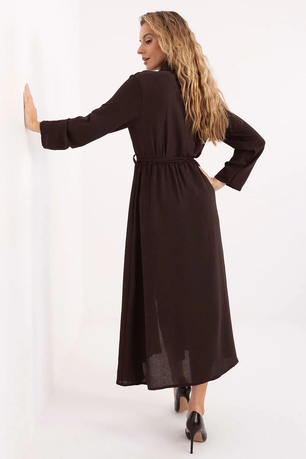 Women's Day Dress – Regular Fit With Long Sleeves