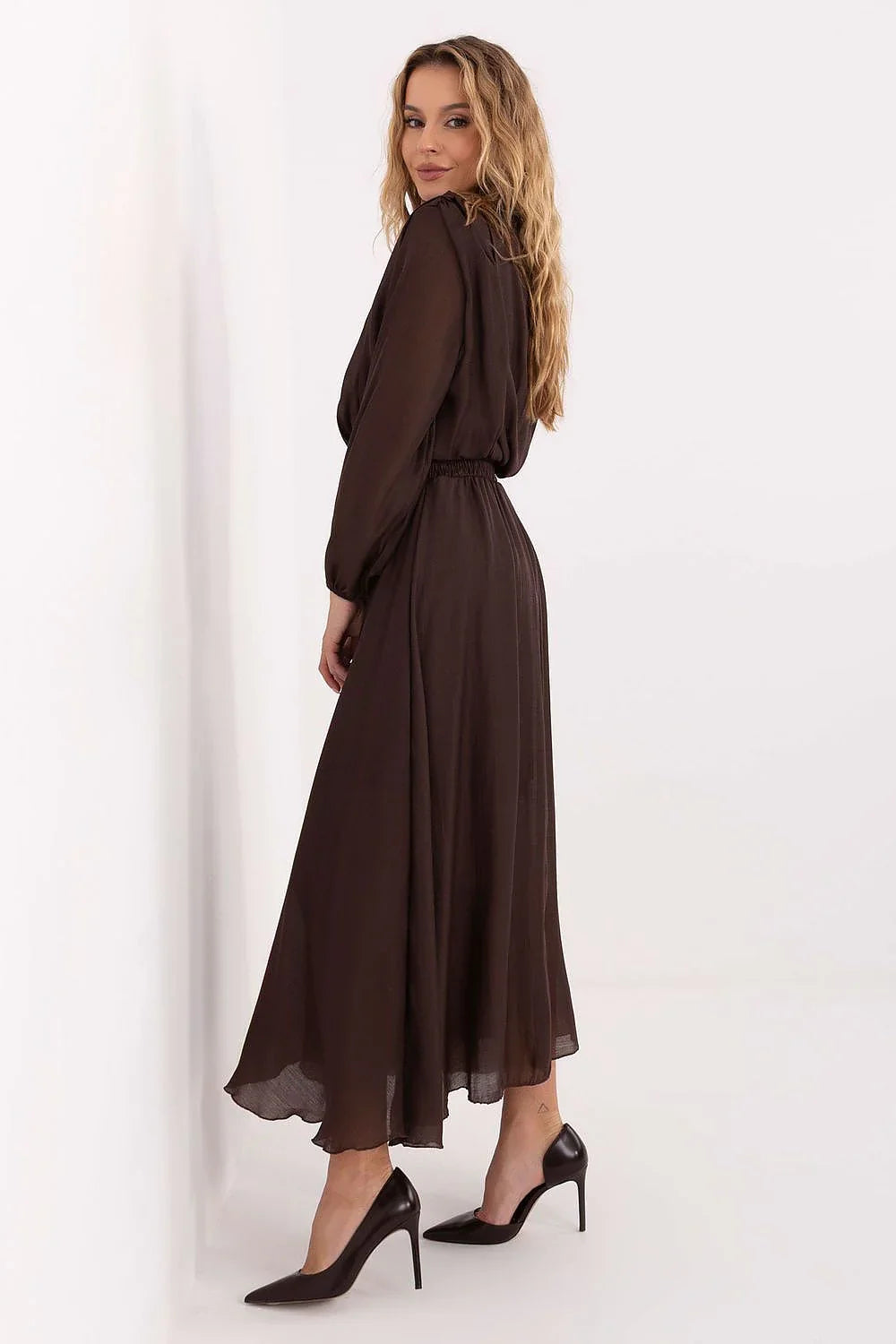 Women's Day Dress – Regular Fit With Long Sleeves