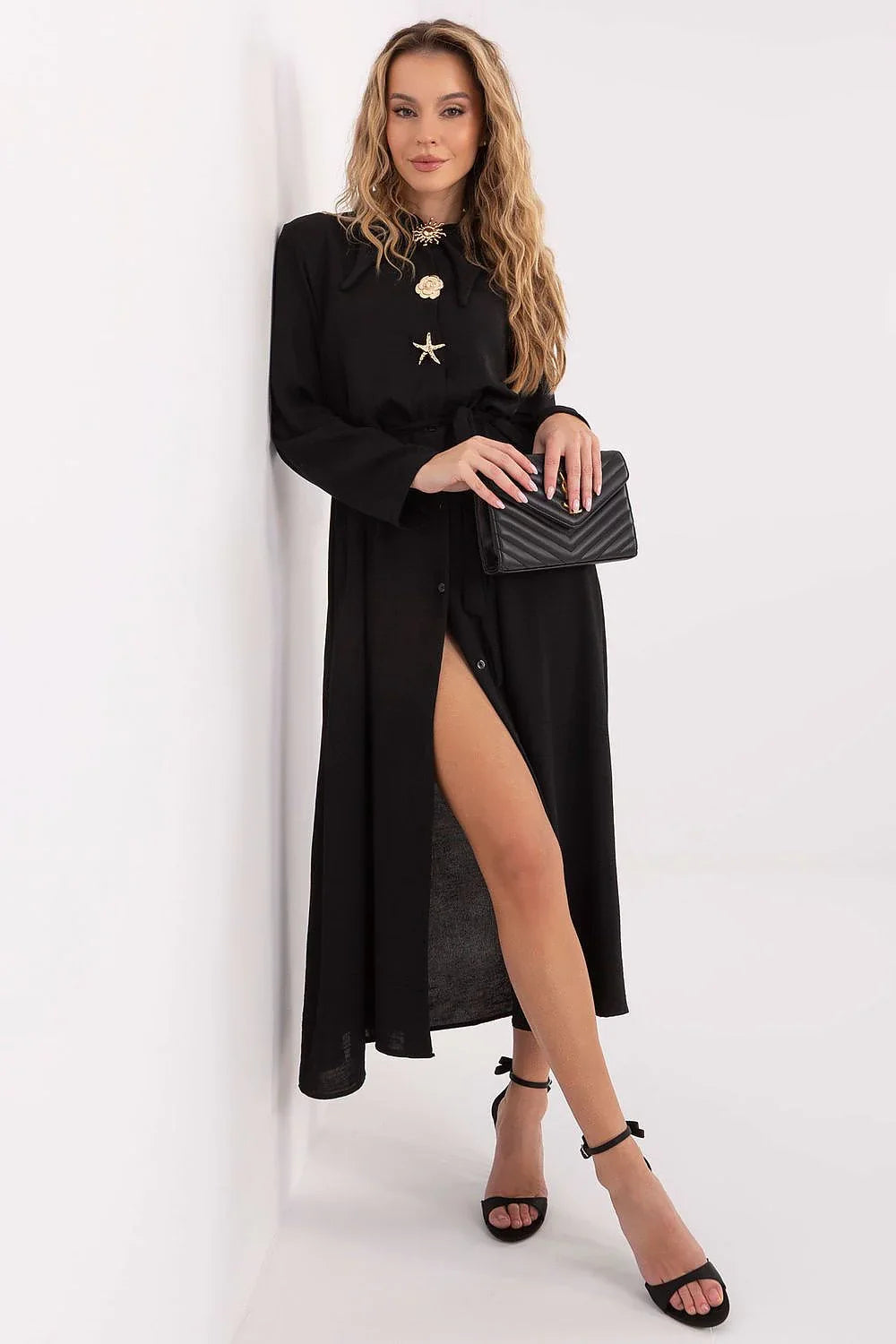 Women's Day Dress – Regular Fit With Long Sleeves