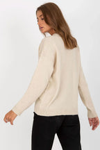 Women's Essential Solid V-Neck Pullover Sweater