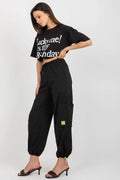 Women’s Graphic T-Shirt and Pants Tracksuit Set