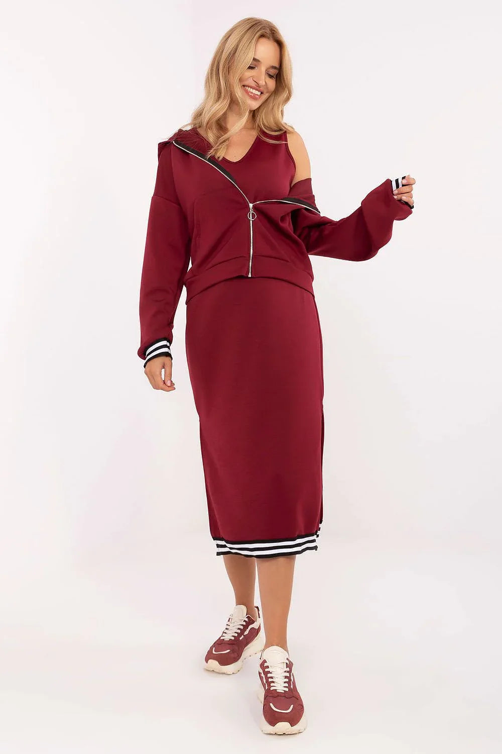 Women's Hoodie - Crew Neck With Regular Fit