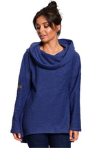 Women's Hoodie - Funnel/Scuba Hood With Relaxed Fit