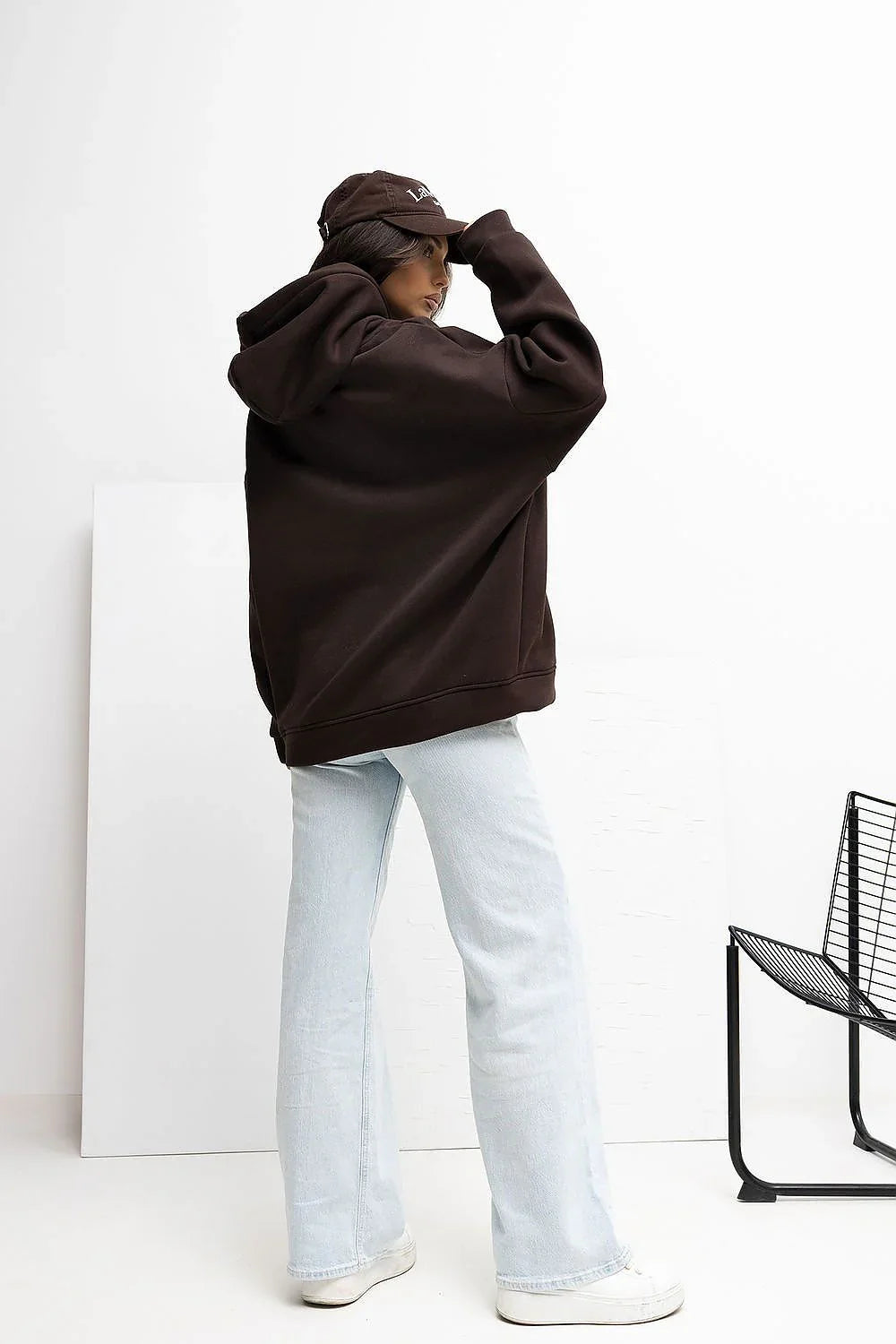 Women's Hoodie - Hooded With Oversized Fit