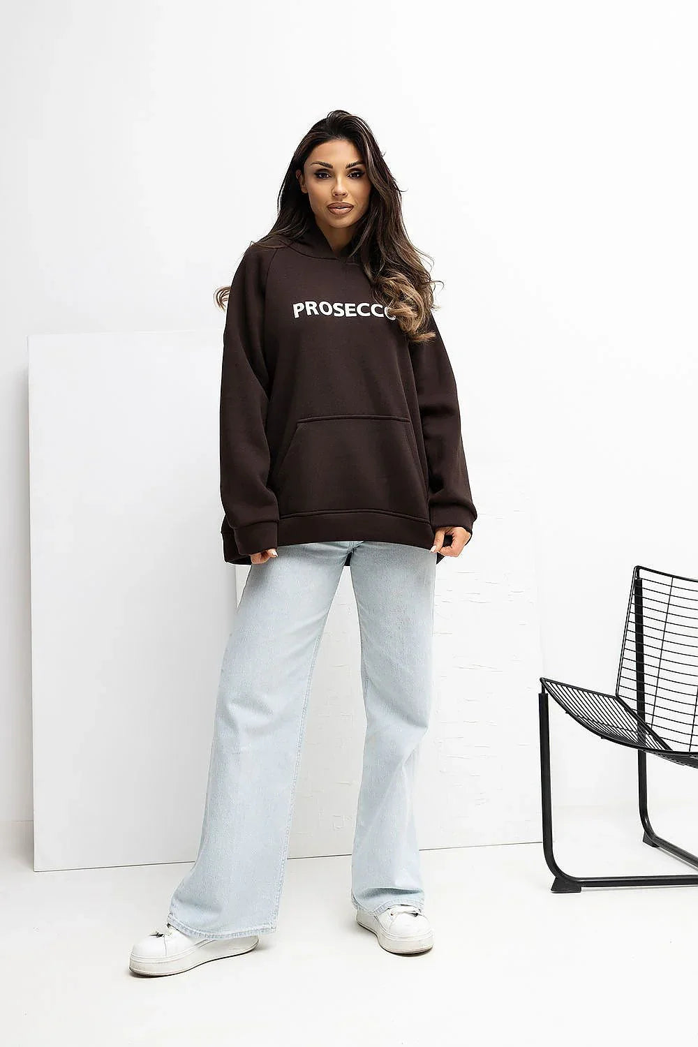 Women's Hoodie - Hooded With Oversized Fit