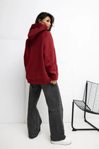 Women's Hoodie - Hooded With Oversized Fit