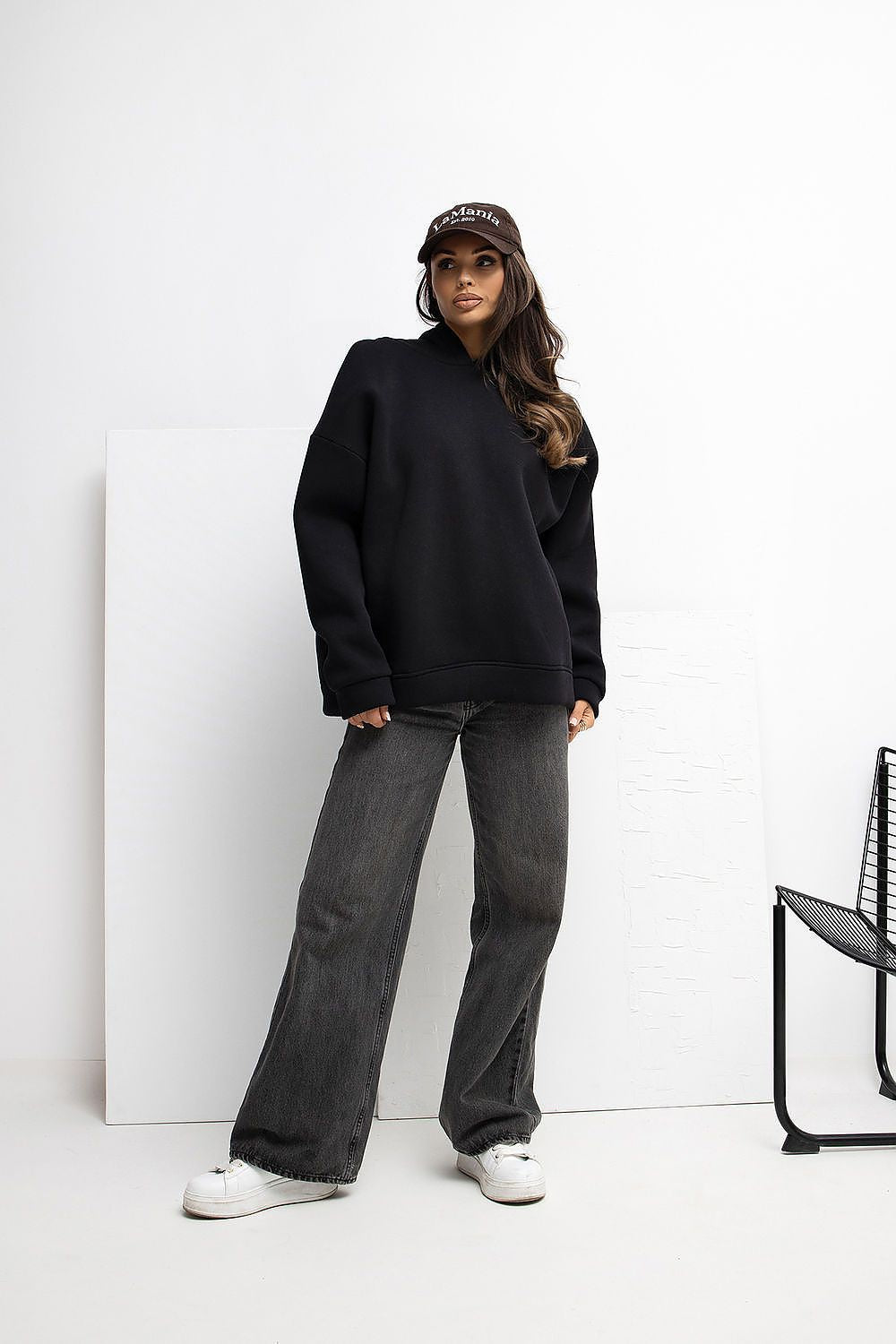 Women's Hoodie - Hooded With Oversized Fit