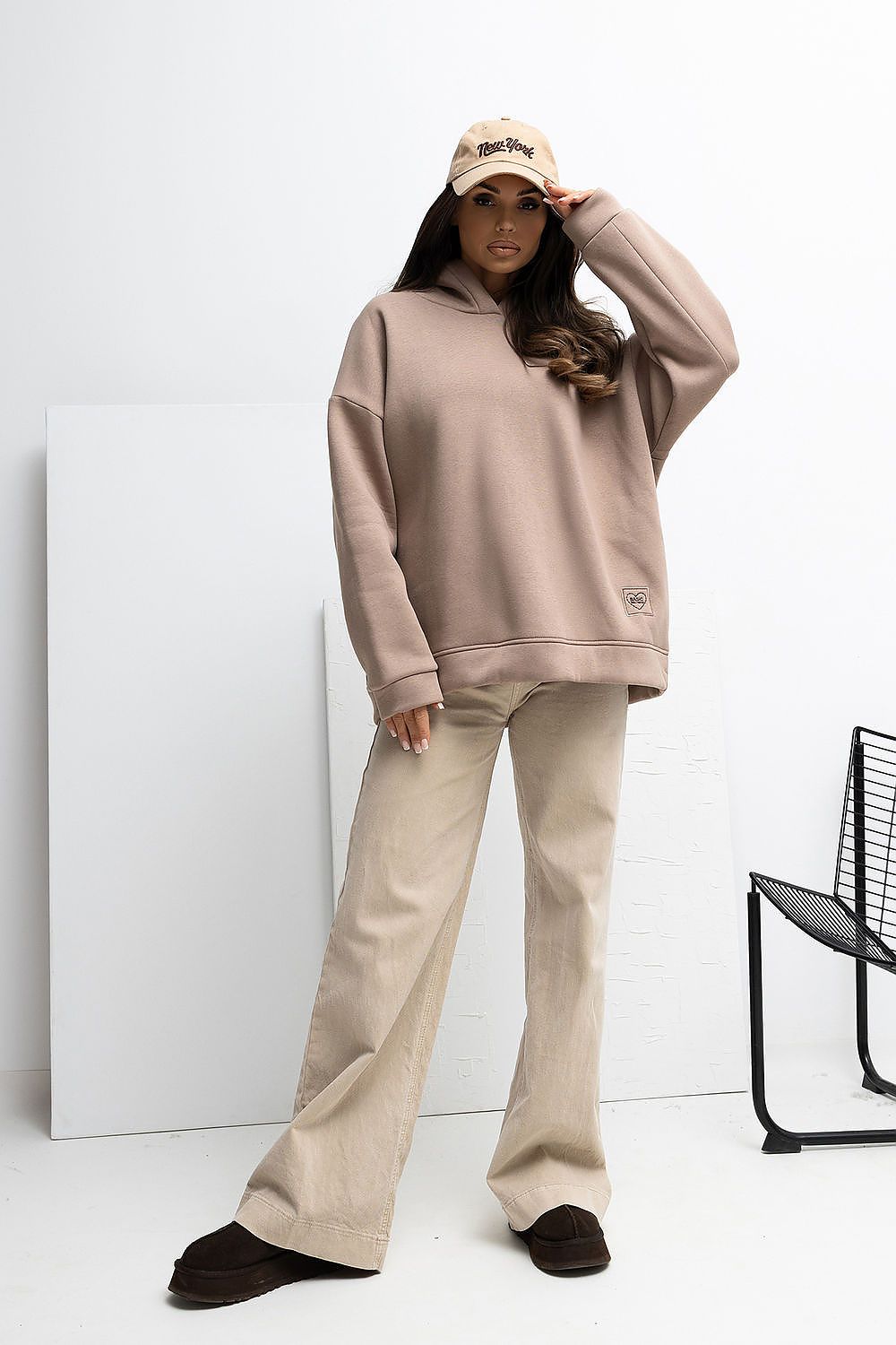 Women's Hoodie - Hooded With Oversized Fit