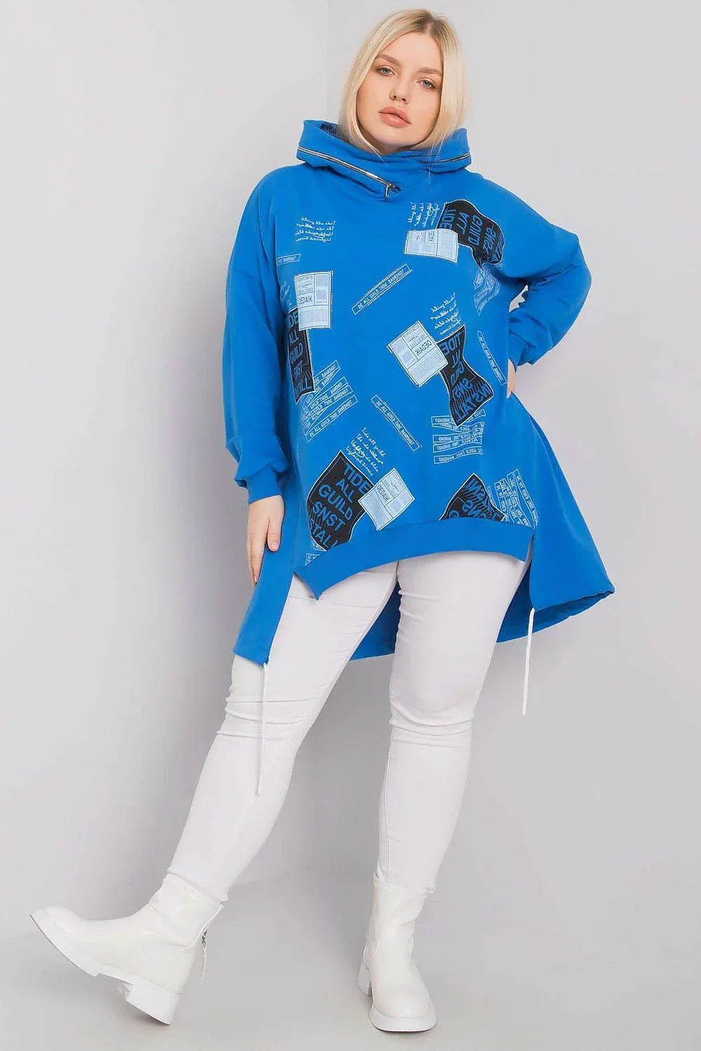 Women's Hoodie - Hooded With Oversized Fit