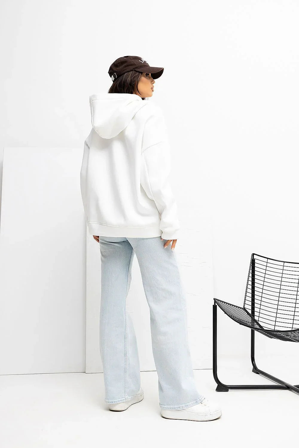Women's Hoodie - Hooded With Oversized Fit
