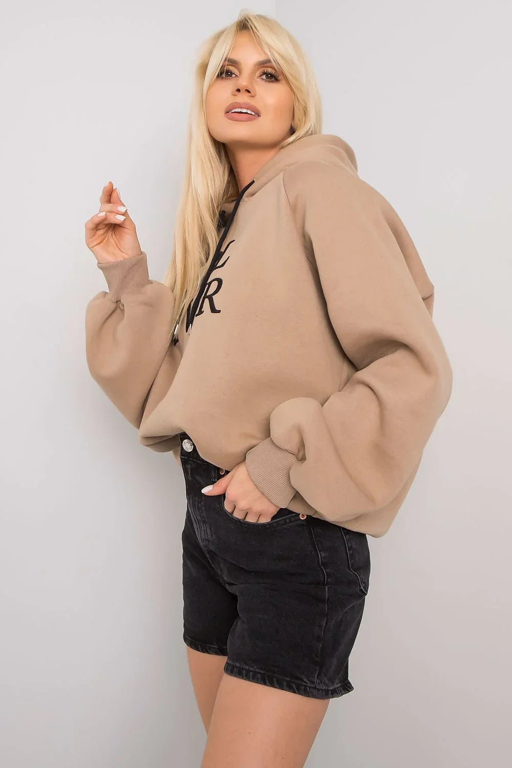 Women's Hoodie - Hooded With Oversized Fit