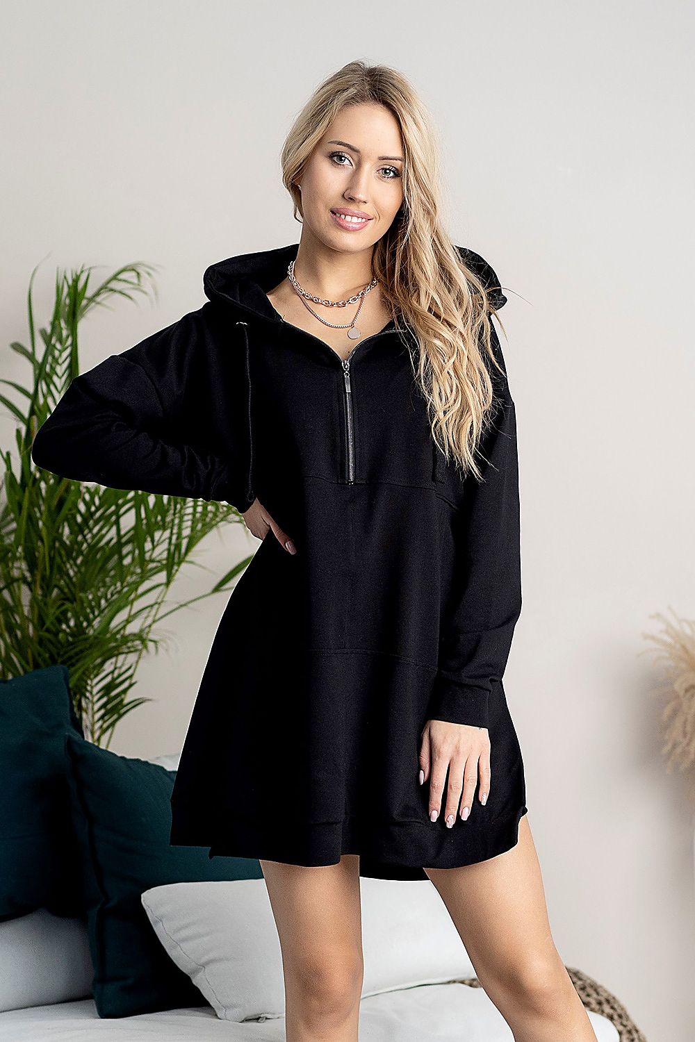 Women's Hoodie - Hooded With Oversized Fit