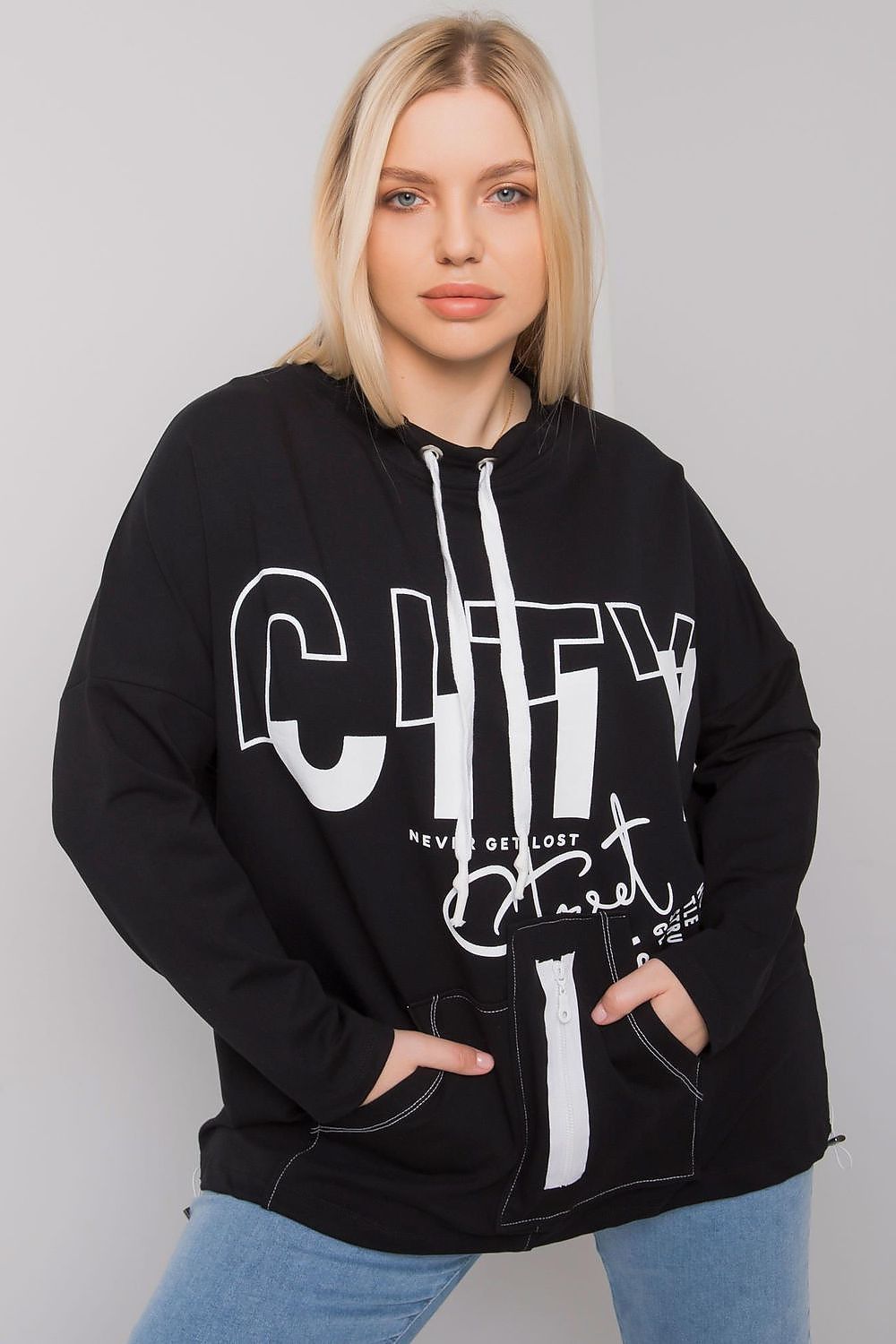Women's Hoodie - Hooded With Oversized Fit