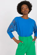 Women's Lace Blouse - Lace Hip Length