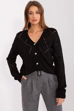 Women's Lace V Neck Cardigan Sweater
