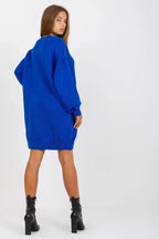 Women's Mini Day Dress – Oversized With Long Sleeves