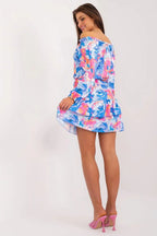 Women's Mini Day Dress – Relaxed With Long Sleeves